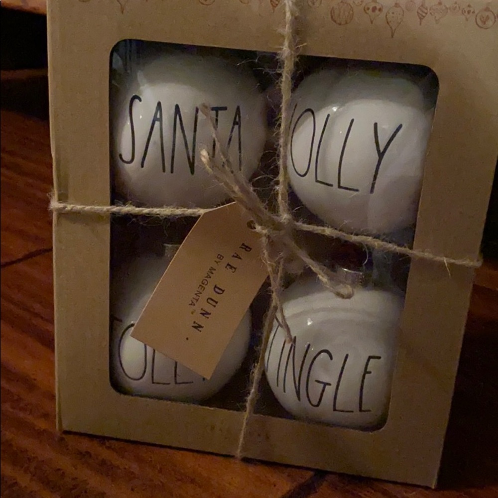 Rae Dunn ornaments